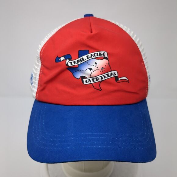 Trail Racing Over Texas Snapback Trucker Hat Multi OS Adjustable Mesh Back Boco - Picture 2 of 9